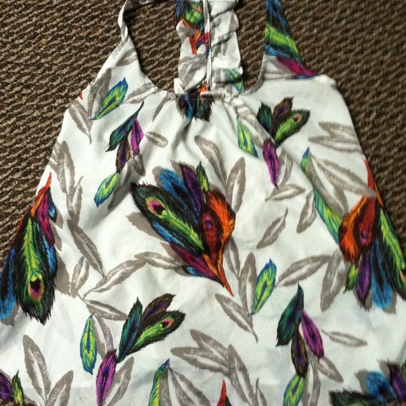 Razor back silky peacock tank