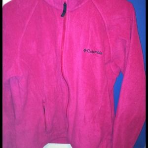 Magenta Columbia jacket!