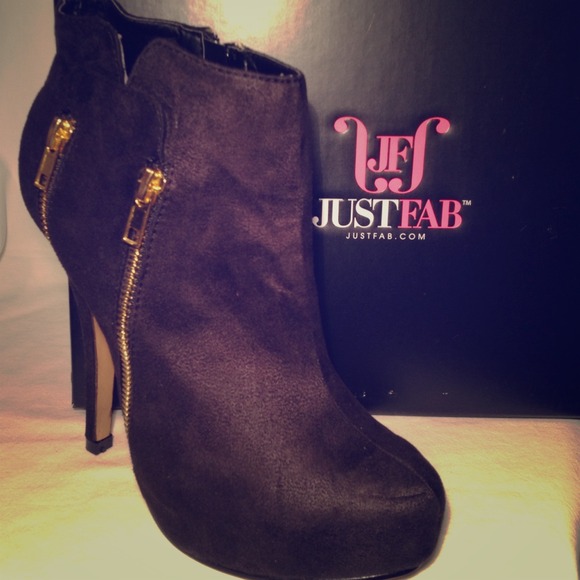 JustFab high heel Ankle Boots