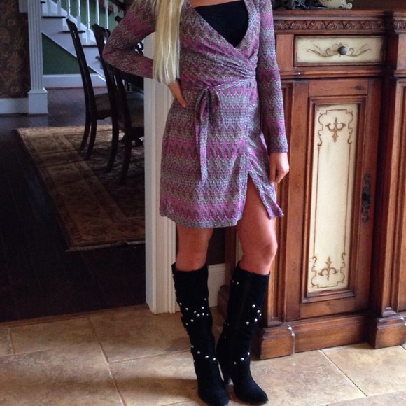 SOLDFlattering Wrap DressSOLD