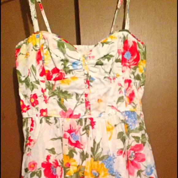 🔴HOLD🔴 Cute floral Abercrombie and Fitch dress