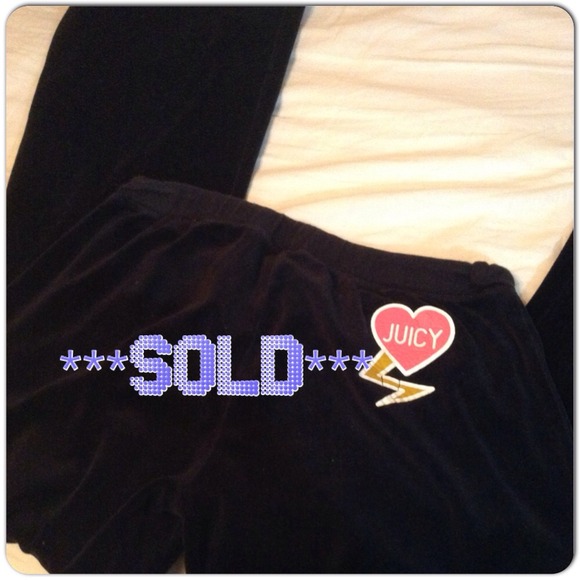 ***SOLD*** Juicy Couture velour pants