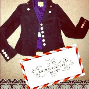 Corduroy Jacket Black