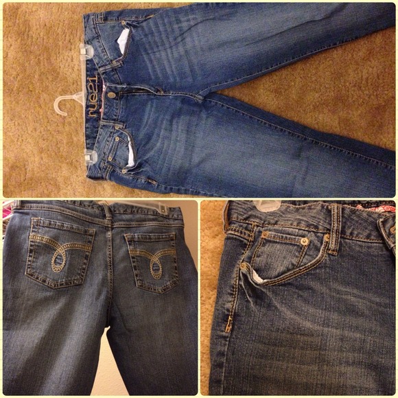Straight legged jean