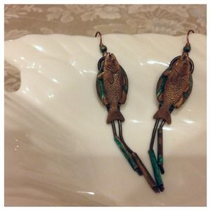 Fish earrings