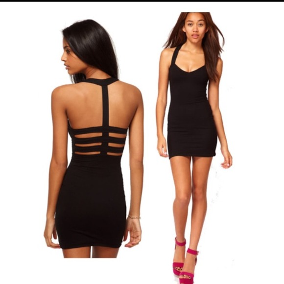 Xl backless black dress!