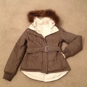 **SOLD in bundle***^Fur lined reversible jacket