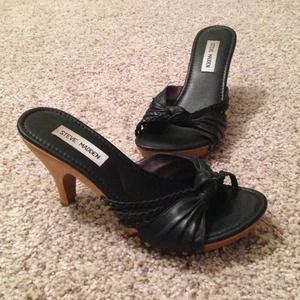 Steve Madden black heels size 7