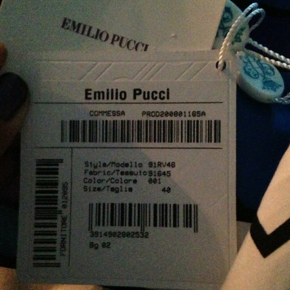 💯Authentic Emilio Pucci Pencil Skirt sz40 (sz10) - Picture 3 of 3