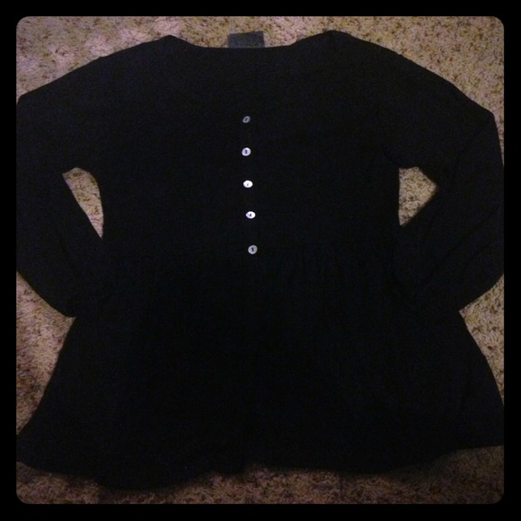 Michael Stars Peplum Cardigan