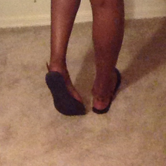 Light brown faux leather gladiators - Picture 2 of 2