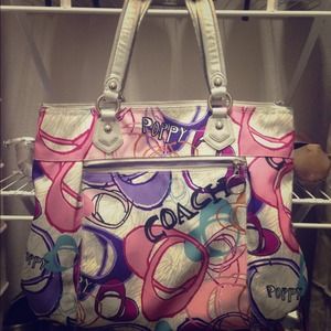 Authentic Coach Poppy bag