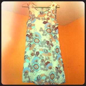 79's looking floral print cocktail dress