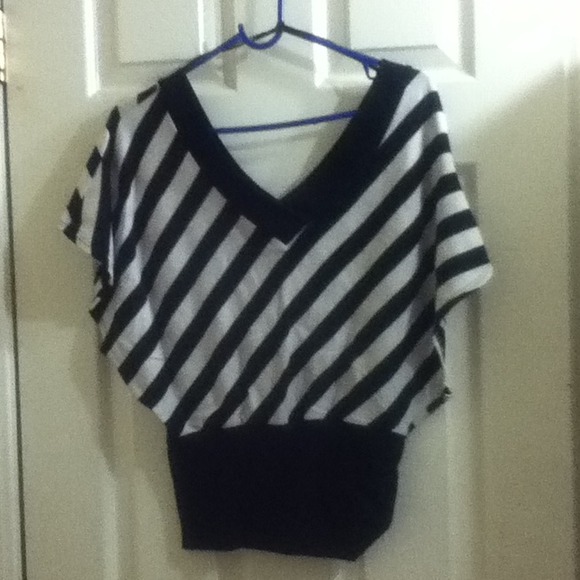 Black And White Top