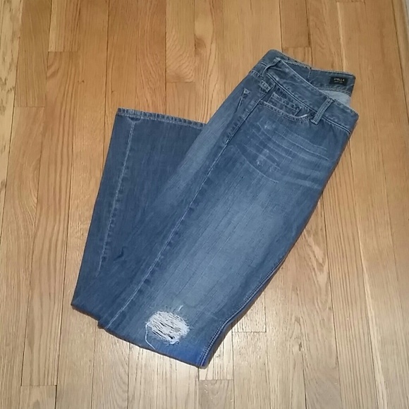 Express distressed jeans sz 2 - Picture 2 of 4