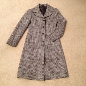 ***DONATED*** Sisley Tweed long coat