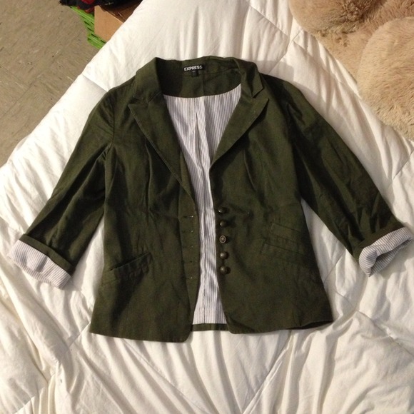 Olive Green Blazer