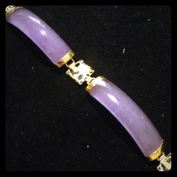 🔴SOLD🔴14k Gold and Jade Bracelet