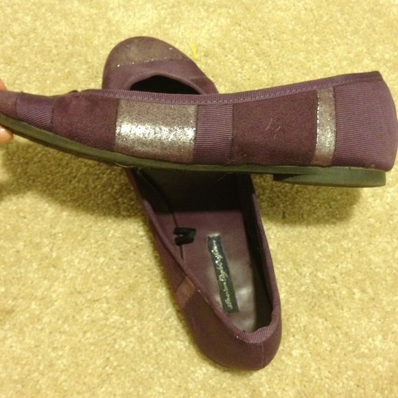 **Sold**Purple American Eagle Ballet Flats - Picture 2 of 3