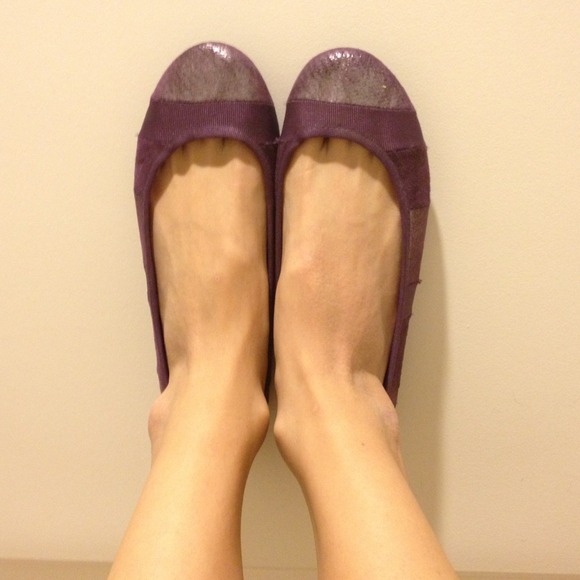 **Sold**Purple American Eagle Ballet Flats - Picture 3 of 3
