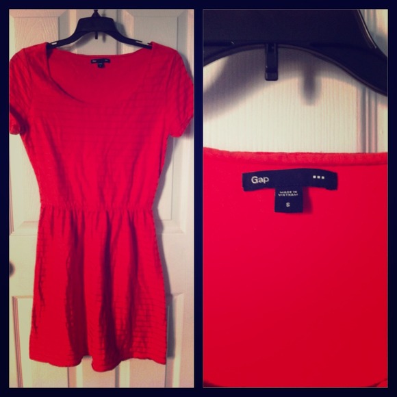 Sunday Simple Orange Dress