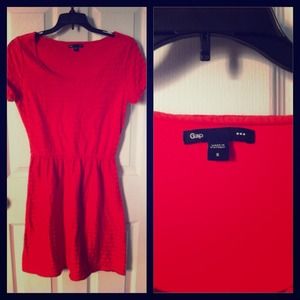 Sunday Simple Orange Dress