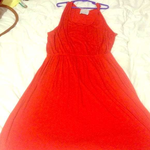 Red sundress