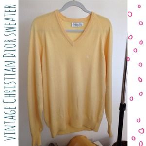 Vintage Christian Dior Monsieur Sweater!