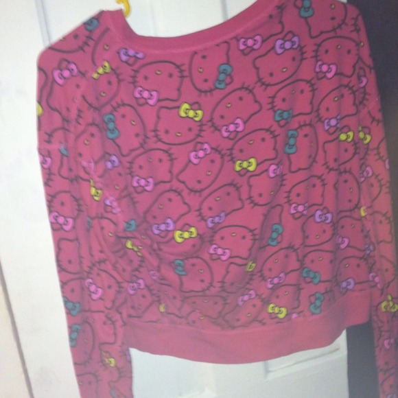 Hello kitty reversible shirt and Hollister dress