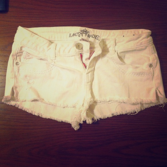 White daisy dukes