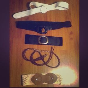 Belts all size S/M