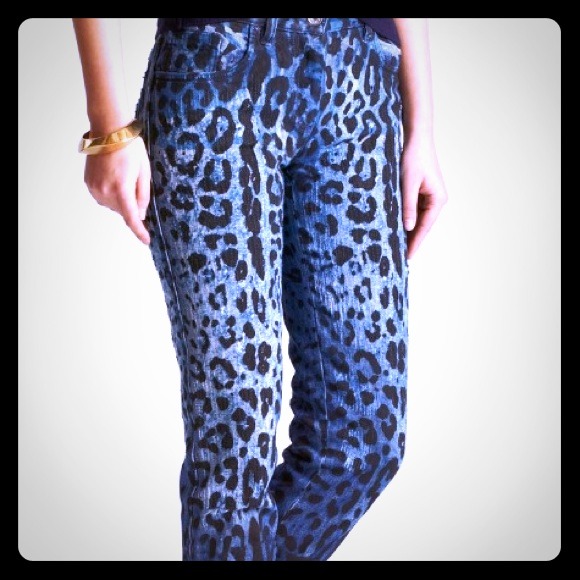 Dolce & gabbana animal print pants (AUTHENTIC )