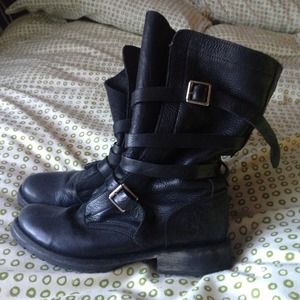 Steve Madden motorcycle boots