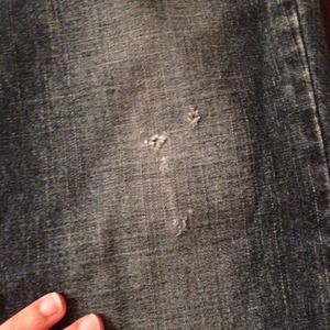 Silver jeans, flared bottom