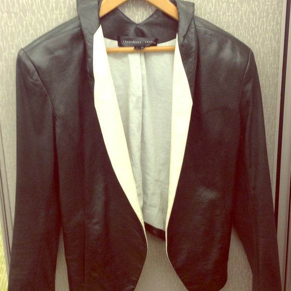 Theyskens Theory Juji Leather Jacket