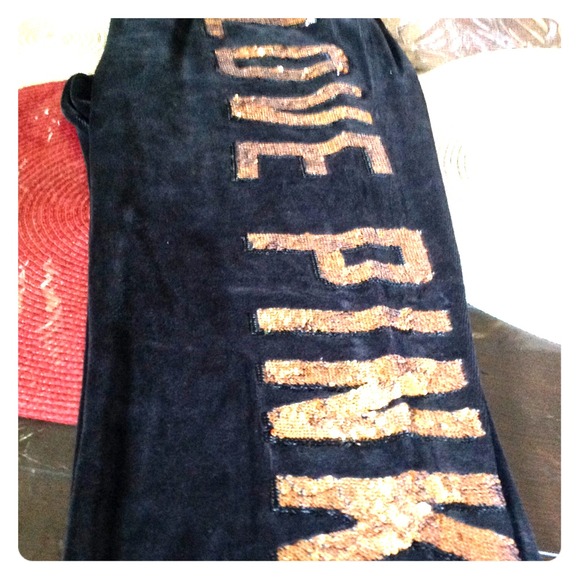 Victoria's Secret Outerwear - Black and Gold VICTORIA'S SECRET