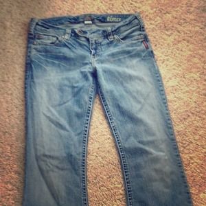 Bootcut Silver jeans