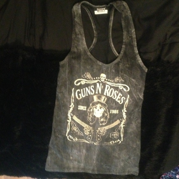 Acid wash Guns N' Roses dress!