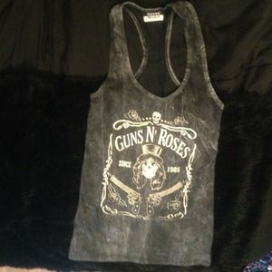 Acid wash Guns N' Roses dress!