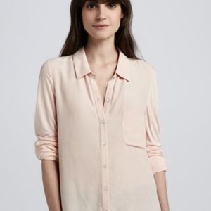 Joie evaine top in dusty pink