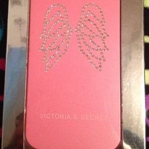 Victoria Secret iPhone 5 Case Pink w/rhinestones