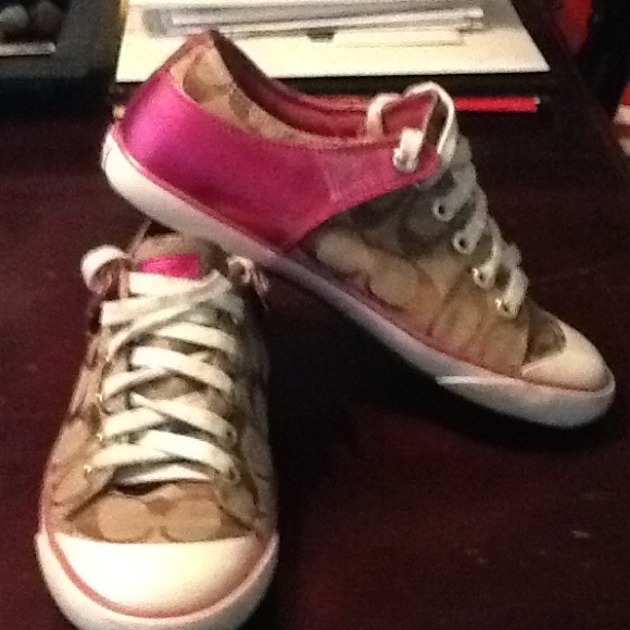 Coach shoes very nice color