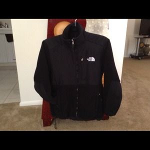 Black North Face coat