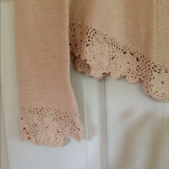 Anthropologie Lace Sweater - Picture 2 of 4
