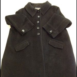 Nordstrom Kristen Blake Wool Blend Dress Coat.