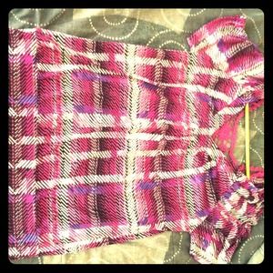 Multi colored short sleeve shirt