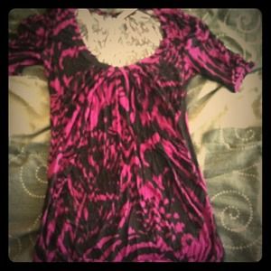 Rue21 zebra shirt