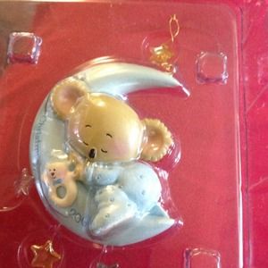 Baby boy first Christmas ornament