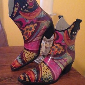 Ladies Nomad boots multicolored