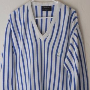 Preppy Vneck Sweater